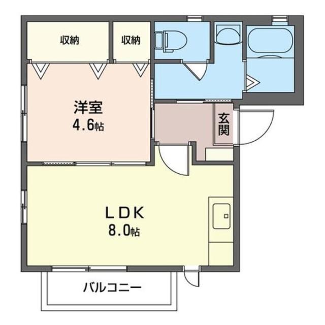 ライカＭ（柳原町）の間取り