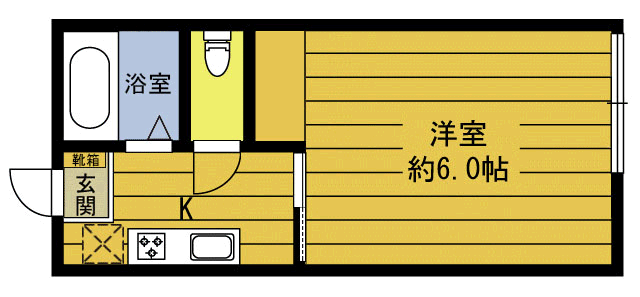 サフラン萩原の間取り