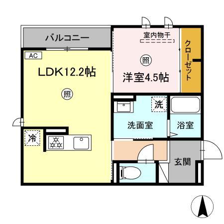 ＤＷＥＬＬ石垣東の間取り