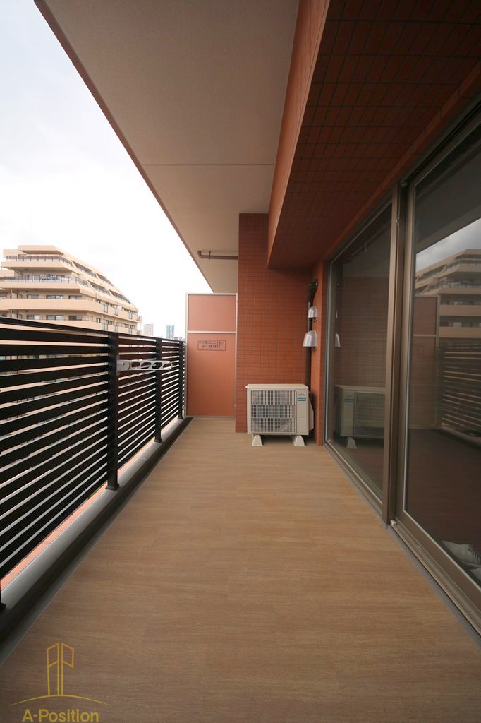 バルコニー　プレジオ都島北通