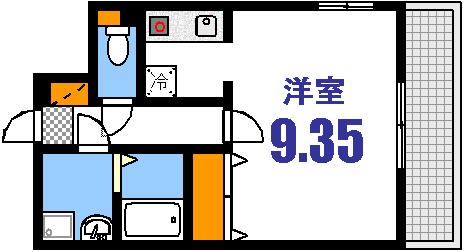 第15友建ビルの間取り