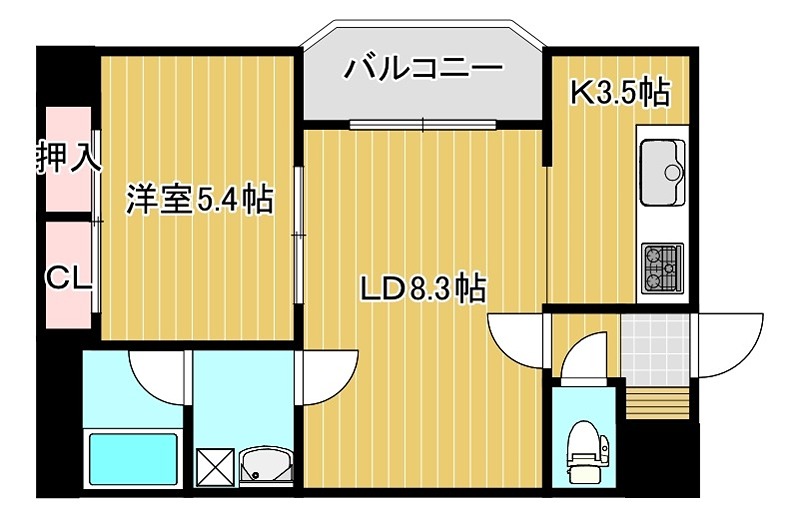 アーバンハイツの間取り