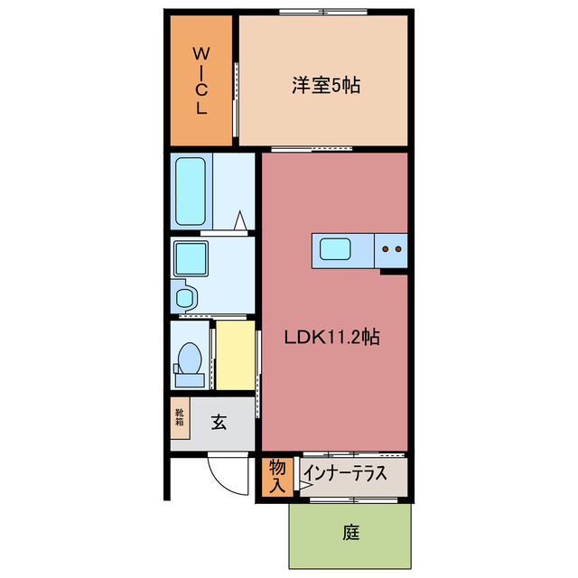 仮）村松町新築アパートの間取り