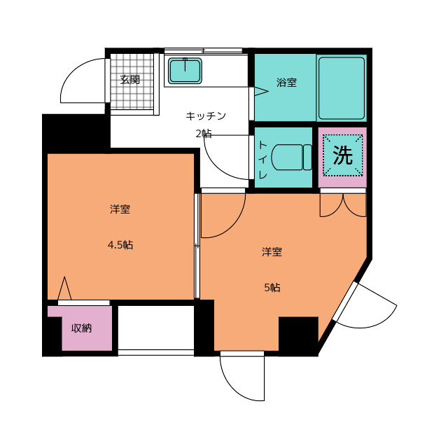 カレント所沢３号館の間取り