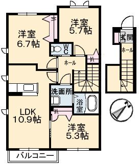 みやびの間取り