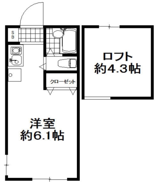 モントレー小杉の間取り