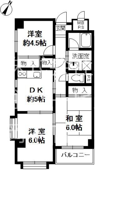 ラヴィアンヌ深江の間取り