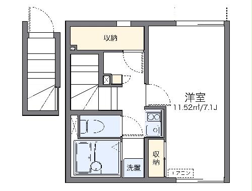 レオネクストファーストリッチの間取り