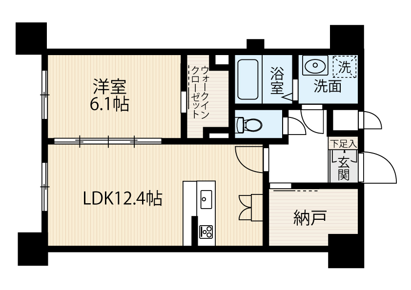 PROSPECT　HAKATAの間取り