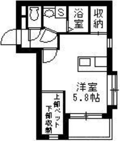 鹿児島市鴨池のマンションの間取り