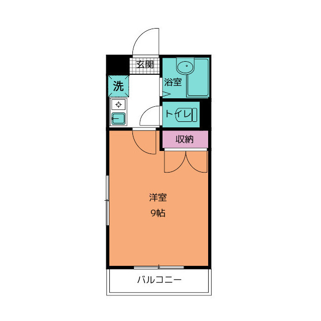 シューユーコートＣの間取り