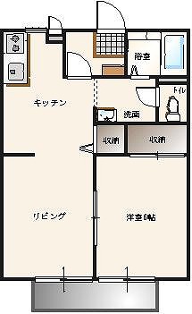 ガーデンコートラベンダーの間取り