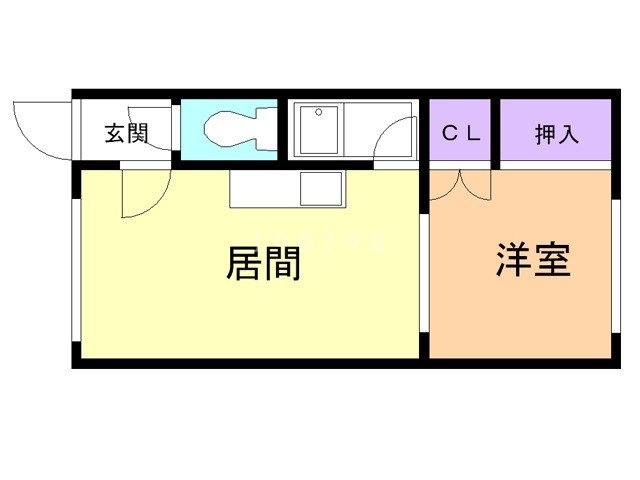 エクセレント錦岡の間取り