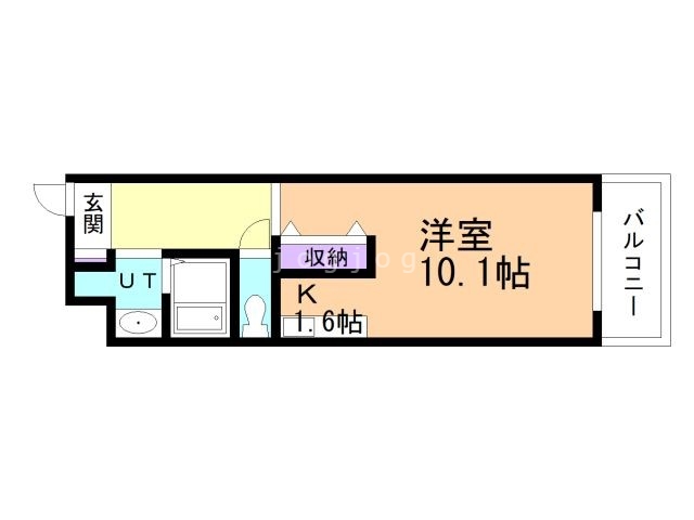 札幌市北区あいの里三条のマンションの間取り