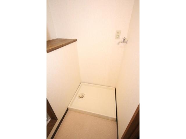 その他設備　洗濯機置き場