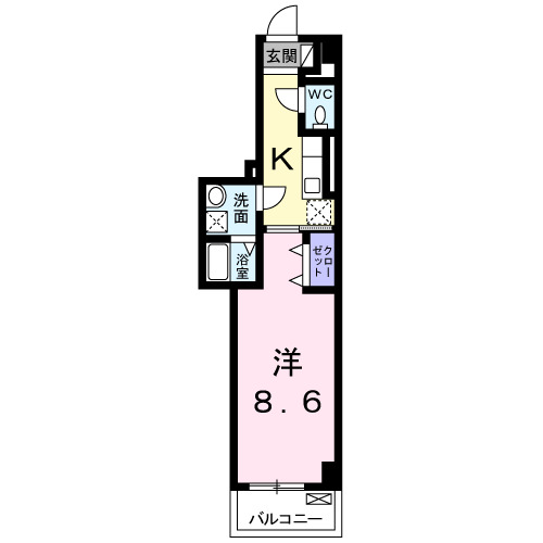 アゼリア　ＳＴの間取り