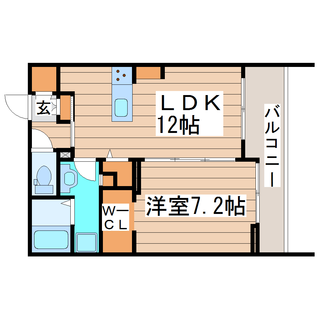 ヴェルデ向山の間取り