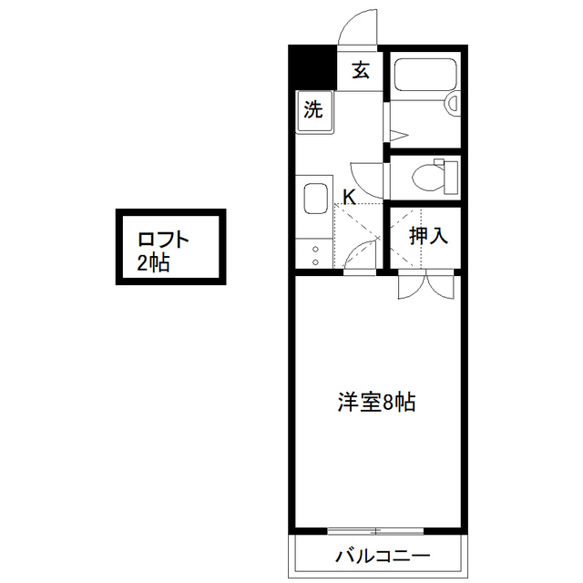 仙台白萩マンションの間取り