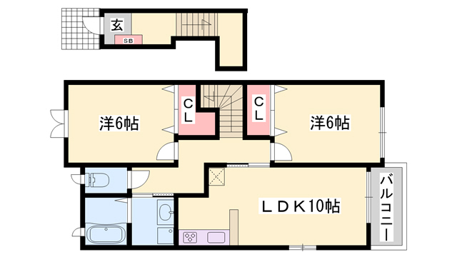 フレーシュの間取り