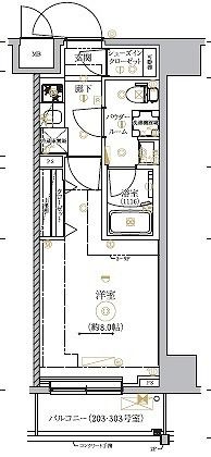 ＲＥＬＵＸＩＡ墨田八広の間取り