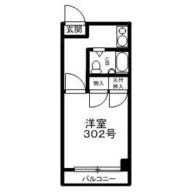 飯能市稲荷町のマンションの間取り