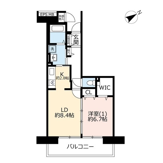 ＵＲプラザシティ新所沢緑町第三の間取り