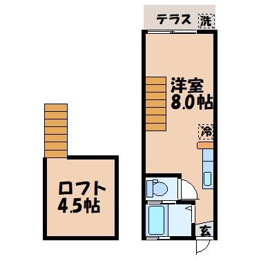 長崎ステーションハイツの間取り