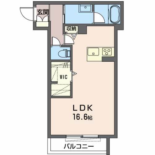 【桑名市中央町のマンションの間取り】