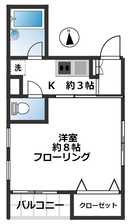 スピードスターハウスIIの間取り