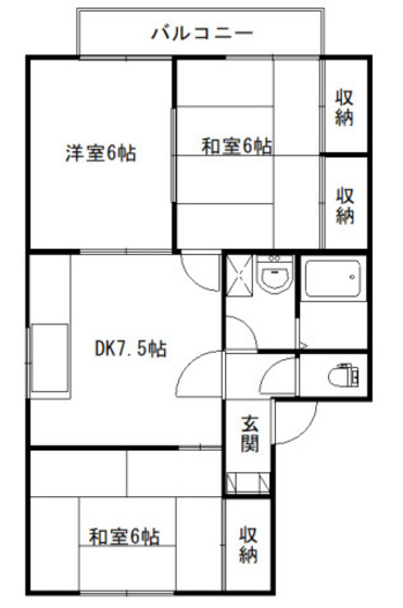 ハビテーションIIの間取り