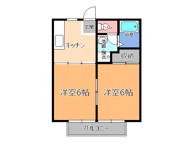 サンガーデンイママンＤＤの間取り