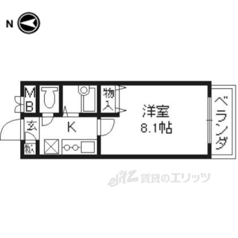 サンロイヤル藤ノ森の間取り