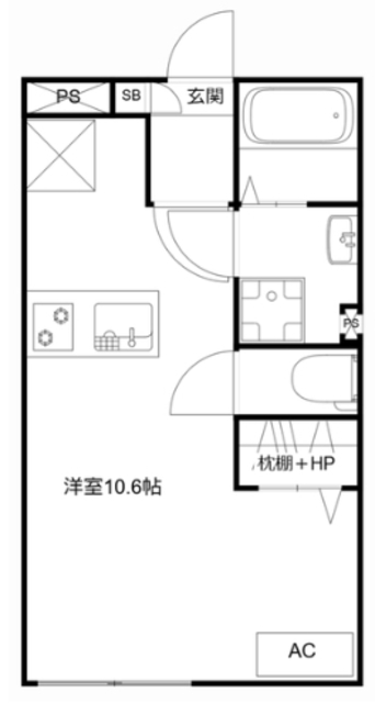 MQuarto梅郷IIの間取り