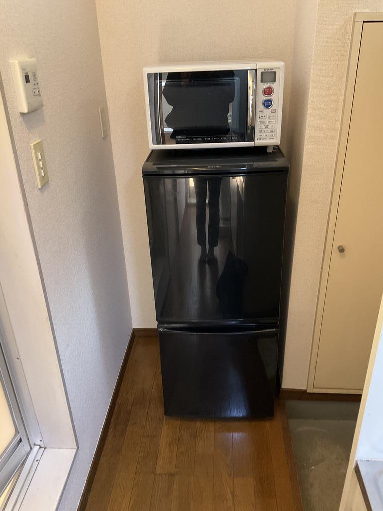 その他設備　電子レンジ・冷蔵庫・洗濯機の家電付