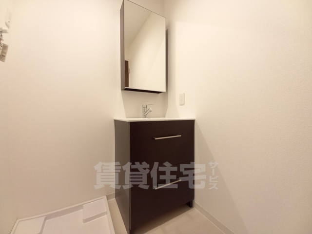 洗面設備　同建設会社施工例