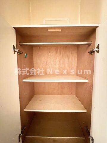 収納　便利な収納スペースです