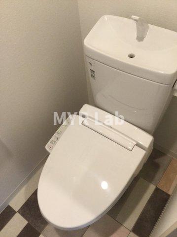 地下鉄箱崎線 貝塚駅 徒歩17分 6階建 築8年のトイレ写真