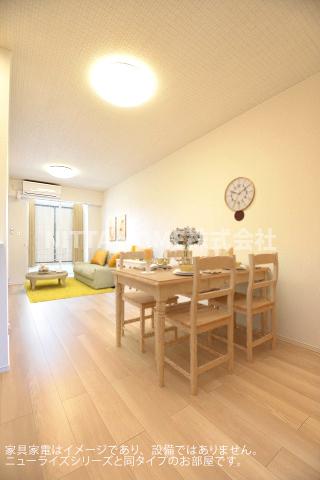 居室・リビング　【完成イメージ図】リビングは13.3帖です☆彡