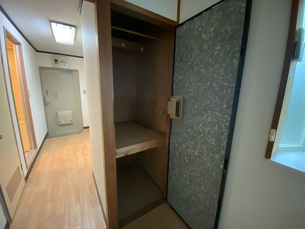 収納　十分な収納スペースがあります