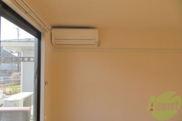 その他設備　ピカピカのエアコンがついておりますのでこれは嬉しいですね。