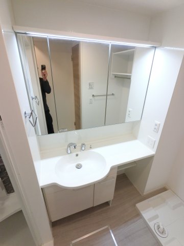 洗面設備　同建築会社施工例になります。