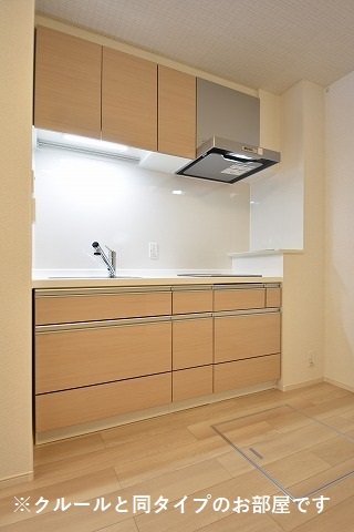 キッチン　建築中につき同タイプ物件写真を掲載しております