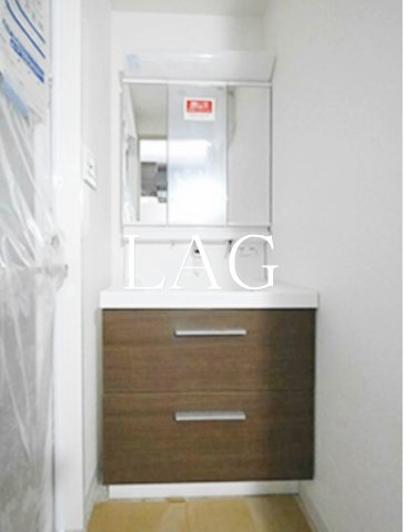 洗面設備　洗面台です。