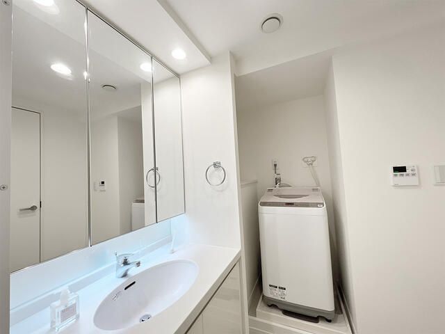 洗面設備　忙しい朝には欠かせない洗面所です