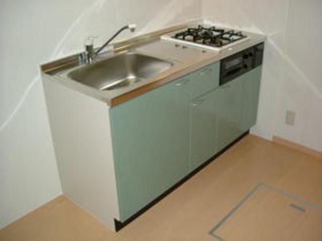 キッチン　２口システムキッチン