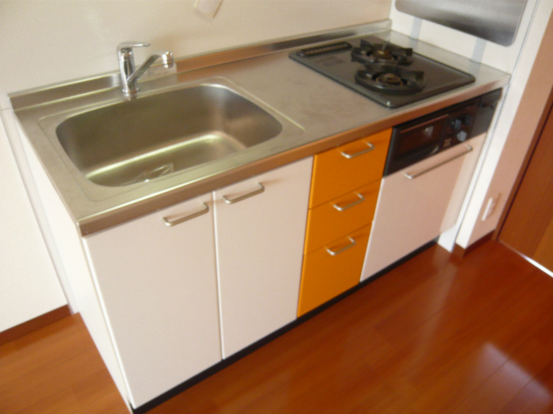 キッチン　室内写真は201号室参照