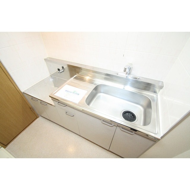 キッチン　ガスコンロ設置可