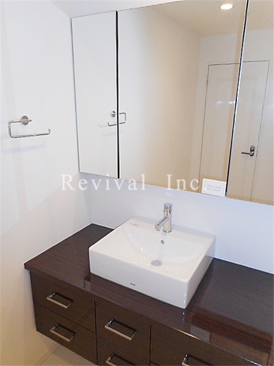 洗面設備　毎日の身だしなみチェックに必須ですね