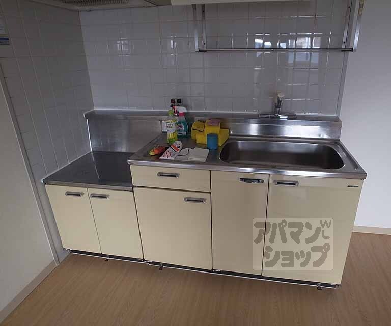 キッチン　ガスコンロ設置可です。