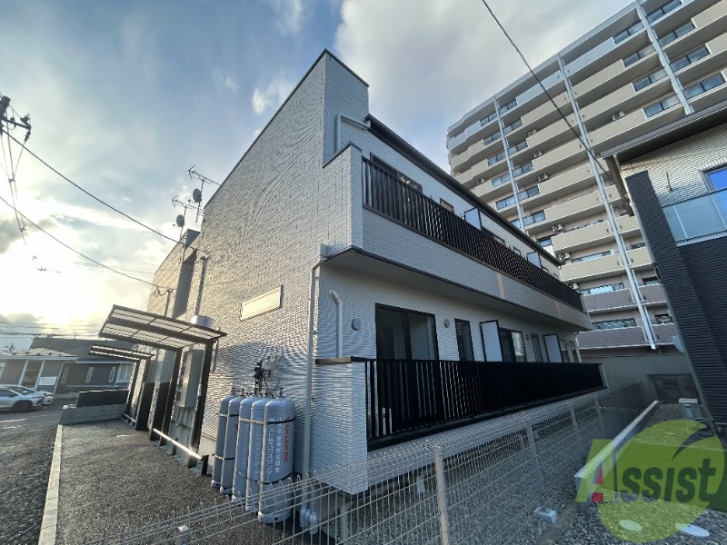 建物外観　宮城県名取市手倉田字八幡「ＰＲＥＭＯＲＹ名取駅Ｂ」